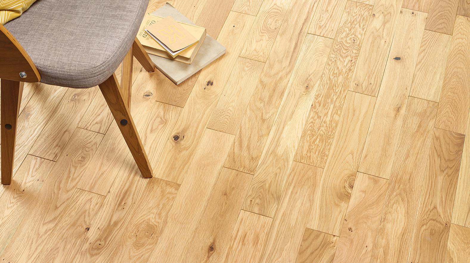 Brushed Solid Wood Flooring