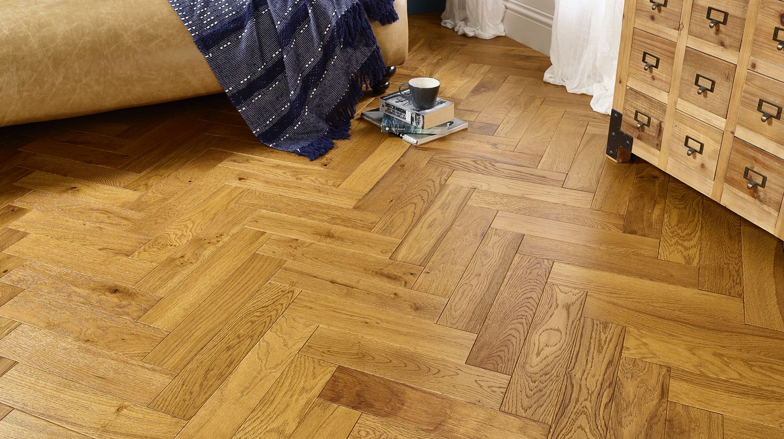 Warm Oak Parquet Flooring