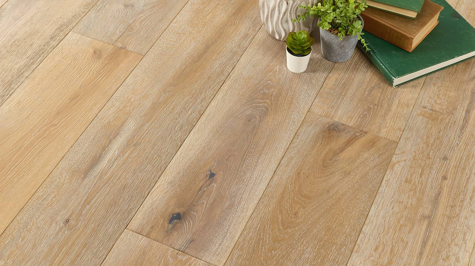 White Engineered Wood Flooring
