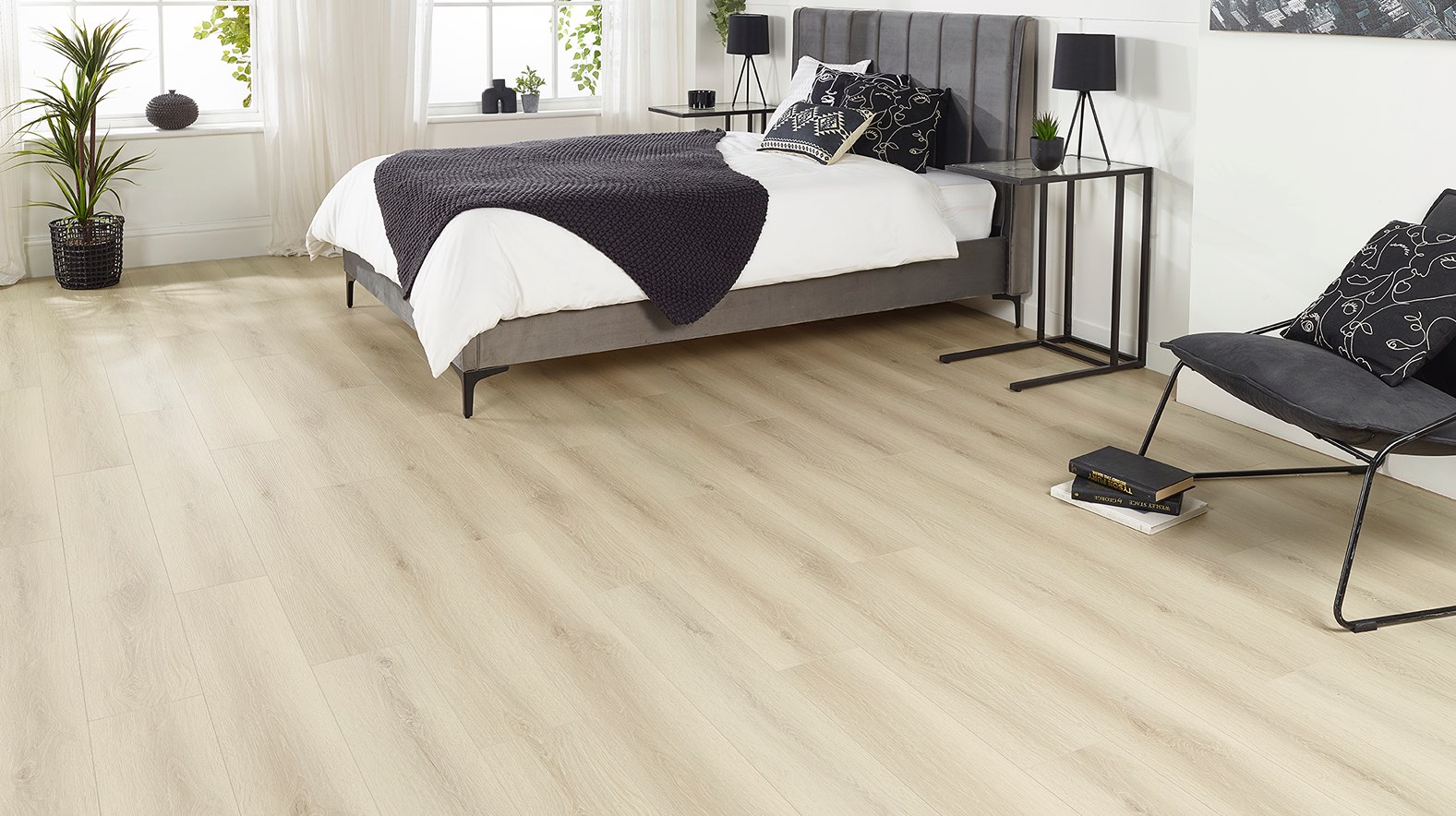 White LVT Flooring