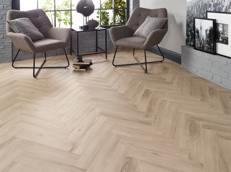 Viscount Tundra Herringbone Laminate Flooring