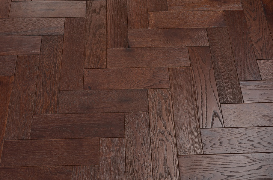 Balmoral Ebony Herringbone Engineered Wood Flooring
